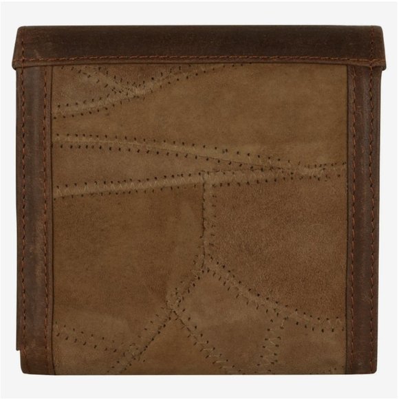 Vaan & Co RFID Foldover wallet Recycled Leather NWT - Picture 5 of 6